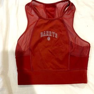Barry’s Bootcamp x Lululemon Crop top, size 4, brand new without tag